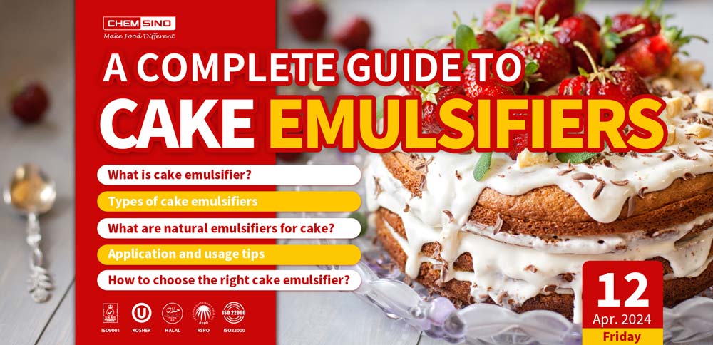 A Complete Guide to Cake Emulsifiers